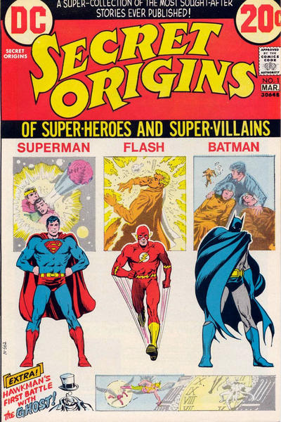 Cover for Secret Origins (DC, 1973 series) #1