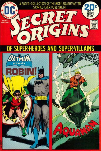 Cover for Secret Origins (DC, 1973 series) #7