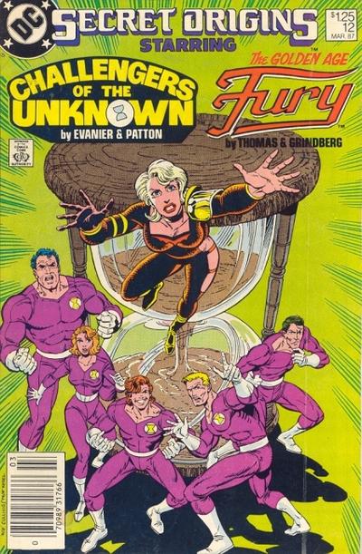 Cover for Secret Origins (DC, 1986 series) #12 [Newsstand]