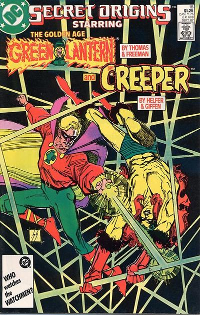 Cover for Secret Origins (DC, 1986 series) #18 [Direct]