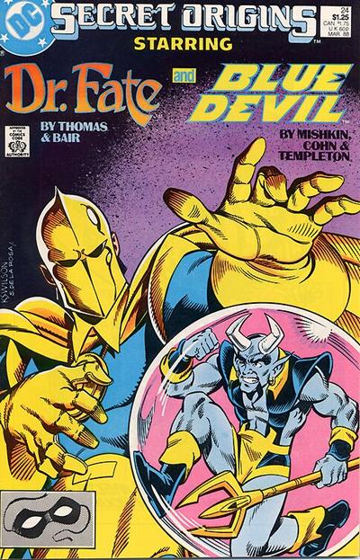 Cover for Secret Origins (DC, 1986 series) #24 [Direct]