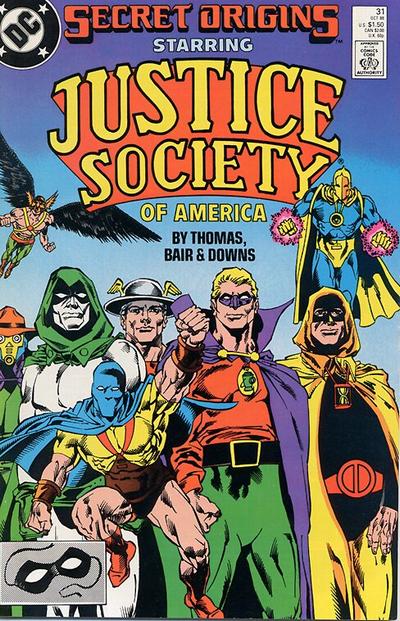 Cover for Secret Origins (DC, 1986 series) #31 [Direct]
