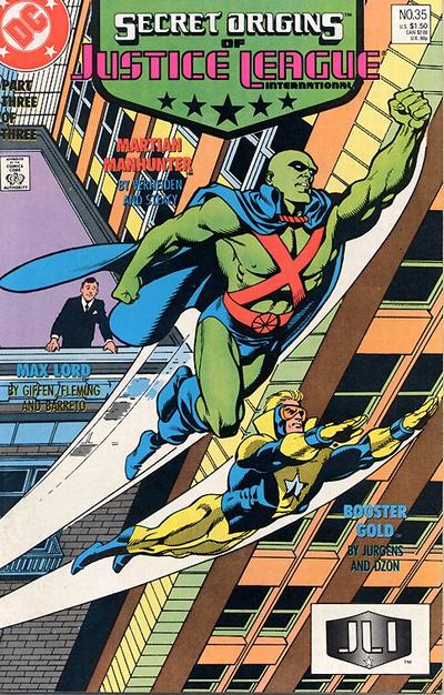 Cover for Secret Origins (DC, 1986 series) #35 [Direct]