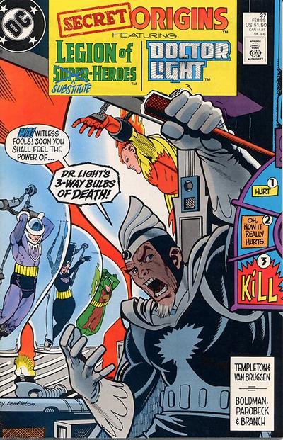 Cover for Secret Origins (DC, 1986 series) #37 [Direct]