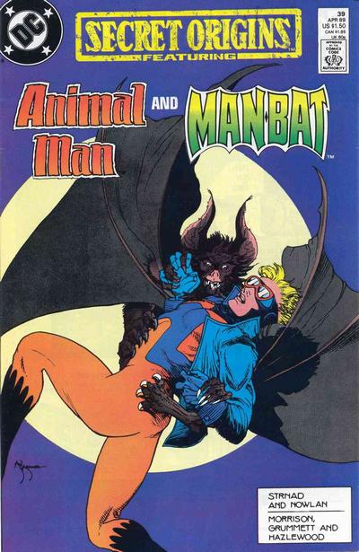Cover for Secret Origins (DC, 1986 series) #39 [Direct]