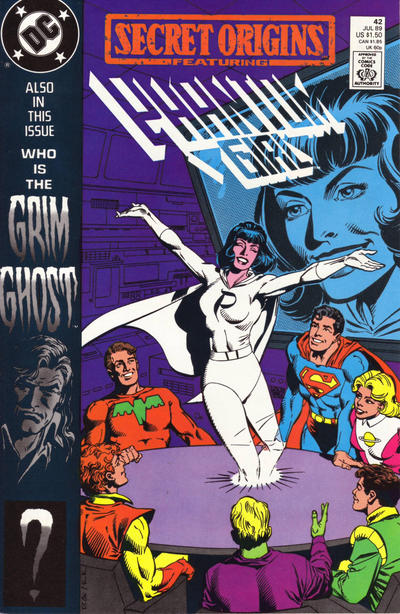 Cover for Secret Origins (DC, 1986 series) #42 [Direct]