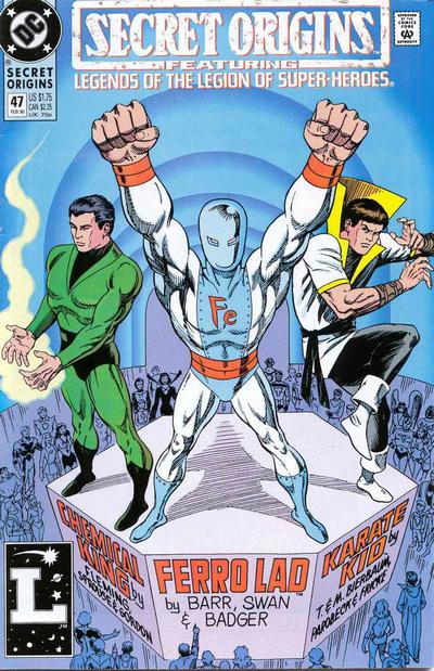 Cover for Secret Origins (DC, 1986 series) #47 [Direct]