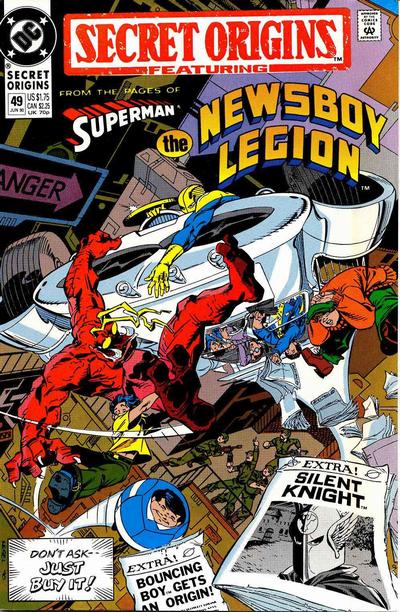 Cover for Secret Origins (DC, 1986 series) #49 [Direct]
