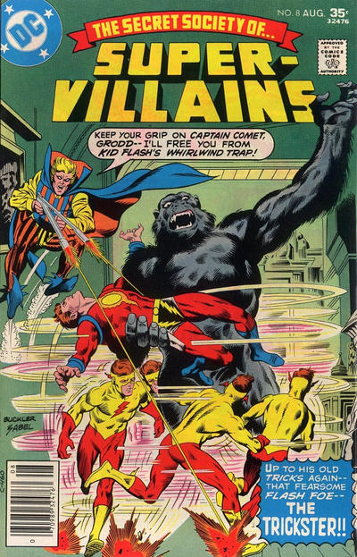 Cover for Secret Society of Super-Villains (DC, 1976 series) #8
