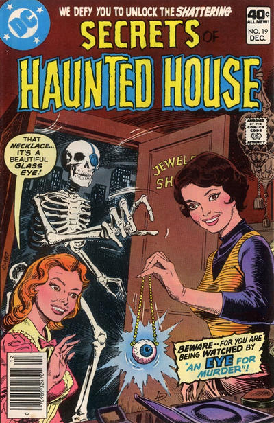 Cover for Secrets of Haunted House (DC, 1975 series) #19