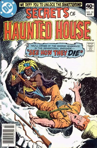 Cover for Secrets of Haunted House (DC, 1975 series) #22