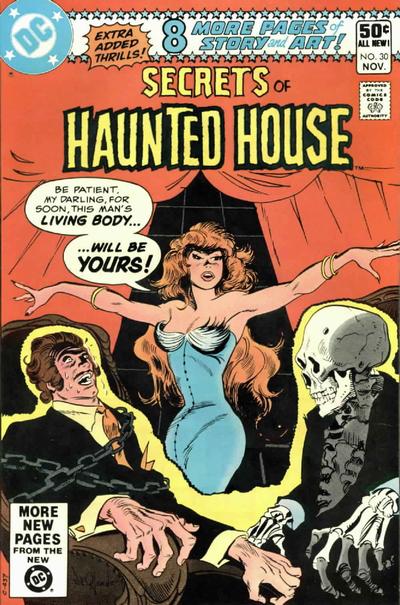 Cover for Secrets of Haunted House (DC, 1975 series) #30 [Direct]