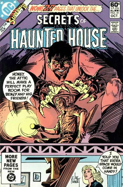 Cover for Secrets of Haunted House (DC, 1975 series) #41 [Direct]