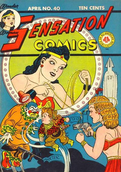 Cover for Sensation Comics (DC, 1942 series) #40