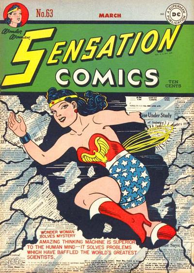 Cover for Sensation Comics (DC, 1942 series) #63