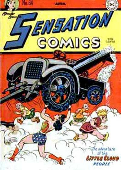 Cover for Sensation Comics (DC, 1942 series) #64