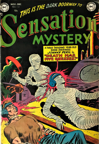 Cover for Sensation Mystery (DC, 1952 series) #112