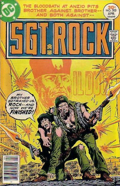 Cover for Sgt. Rock (DC, 1977 series) #303