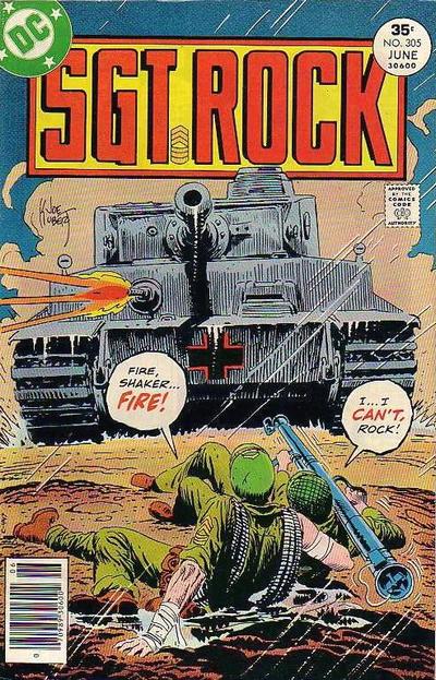 Cover for Sgt. Rock (DC, 1977 series) #305