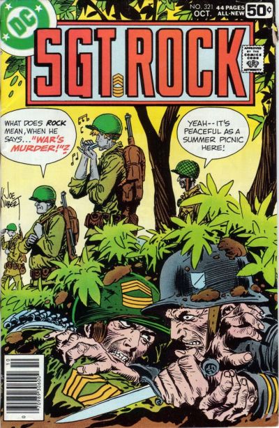 Cover for Sgt. Rock (DC, 1977 series) #321