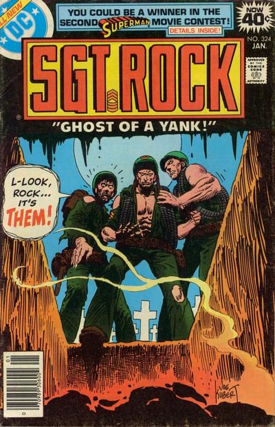 Cover for Sgt. Rock (DC, 1977 series) #324