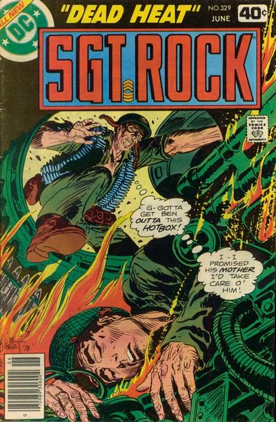 Cover for Sgt. Rock (DC, 1977 series) #329