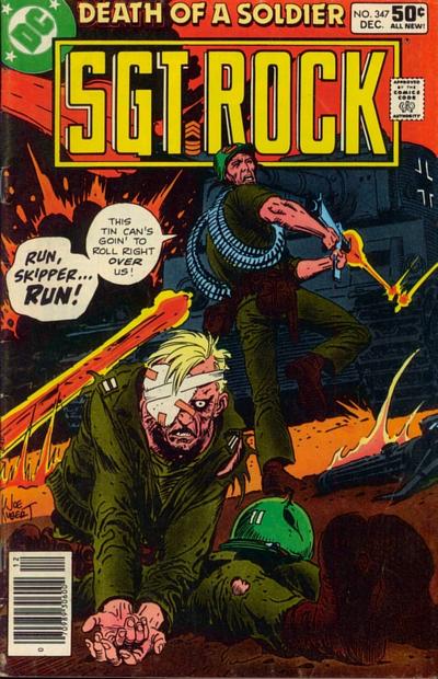 Cover for Sgt. Rock (DC, 1977 series) #347 [Newsstand]