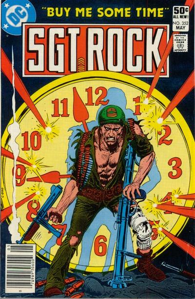 Cover for Sgt. Rock (DC, 1977 series) #352 [Newsstand]