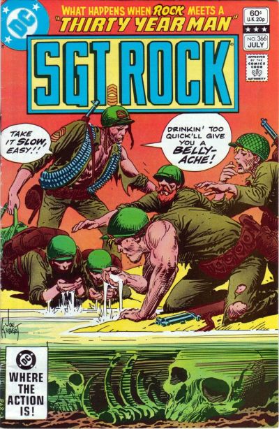 Cover for Sgt. Rock (DC, 1977 series) #366 [Direct]