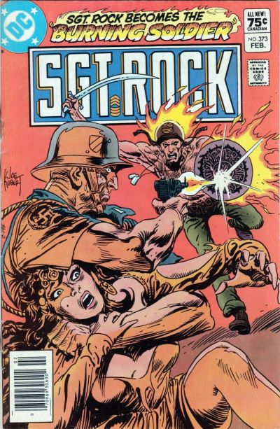 Cover for Sgt. Rock (DC, 1977 series) #373 [Canadian]