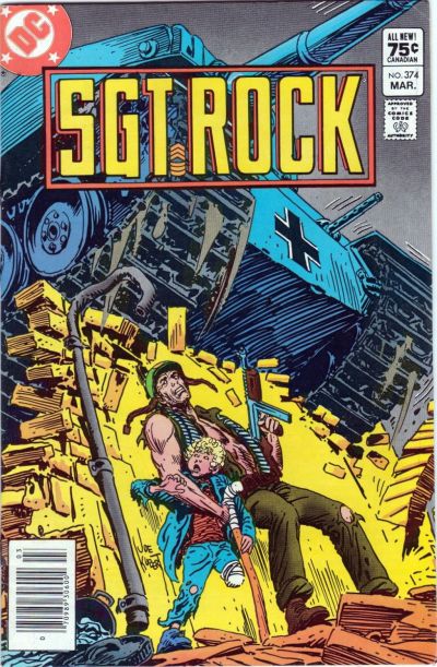Cover for Sgt. Rock (DC, 1977 series) #374 [Canadian]