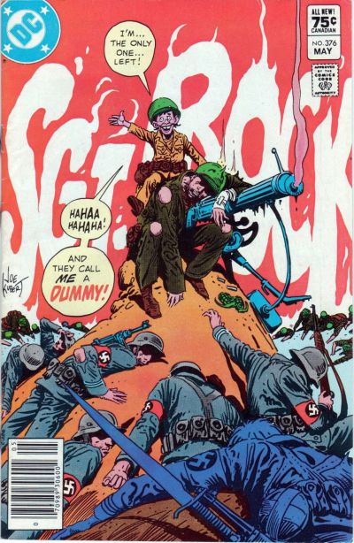Cover for Sgt. Rock (DC, 1977 series) #376 [Canadian]