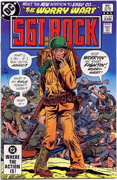 Cover for Sgt. Rock (DC, 1977 series) #377 [Direct]