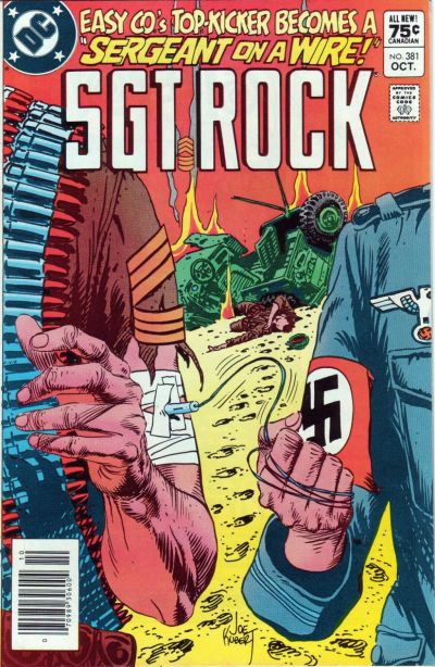 Cover for Sgt. Rock (DC, 1977 series) #381 [Canadian]