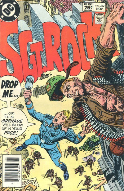 Cover for Sgt. Rock (DC, 1977 series) #382 [Canadian]