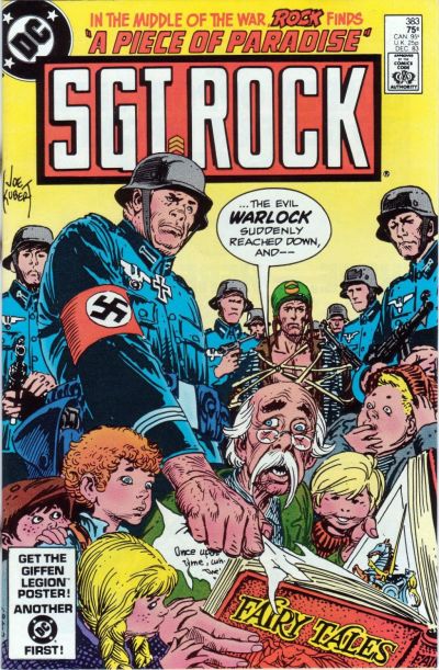 Cover for Sgt. Rock (DC, 1977 series) #383 [Direct]