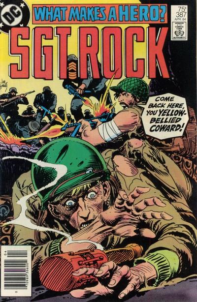 Cover for Sgt. Rock (DC, 1977 series) #387 [Newsstand]