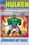 Cover for Hulken (Semic, 1984 series) #3/1985