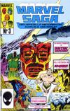 Cover for Marvel Saga (SatellitFörlaget, 1988 series) #3