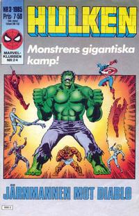 Cover Thumbnail for Hulken (Semic, 1984 series) #3/1985