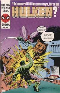 Cover Thumbnail for Hulken (Semic, 1984 series) #5/1985