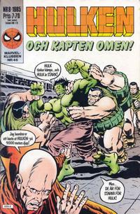 Cover Thumbnail for Hulken (Semic, 1984 series) #8/1985