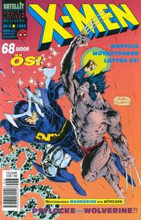 Cover Thumbnail for X-Men (SatellitFörlaget, 1990 series) #6/1992