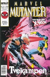 Cover Thumbnail for Marvel mutanter (SatellitFörlaget, 1989 series) #12/1989