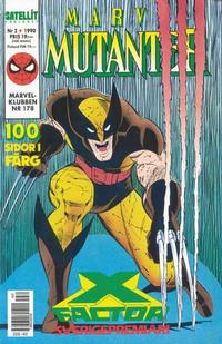Cover Thumbnail for Marvel mutanter (SatellitFörlaget, 1989 series) #2/1990