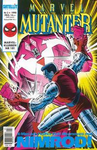 Cover Thumbnail for Marvel mutanter (SatellitFörlaget, 1989 series) #3/1990