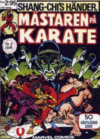 Cover Thumbnail for Mästaren på karate (Red Clown, 1974 series) #2/1974
