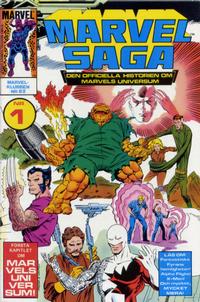 Cover Thumbnail for Marvel Saga (SatellitFörlaget, 1988 series) #1