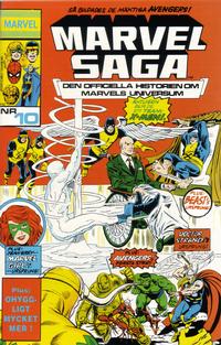 Cover Thumbnail for Marvel Saga (SatellitFörlaget, 1988 series) #10