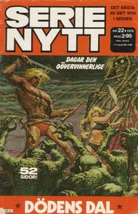 Cover for Serie-nytt [delas?] (Semic, 1970 series) #22/1976